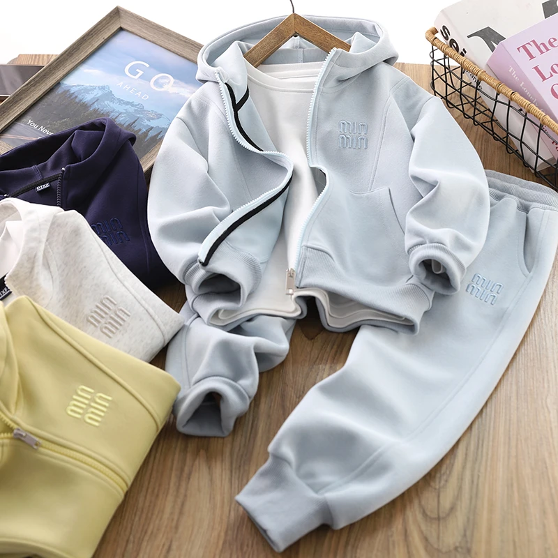 男童春季套装2024新款儿童拉链衫运动服裤子两件套男孩上衣春秋装