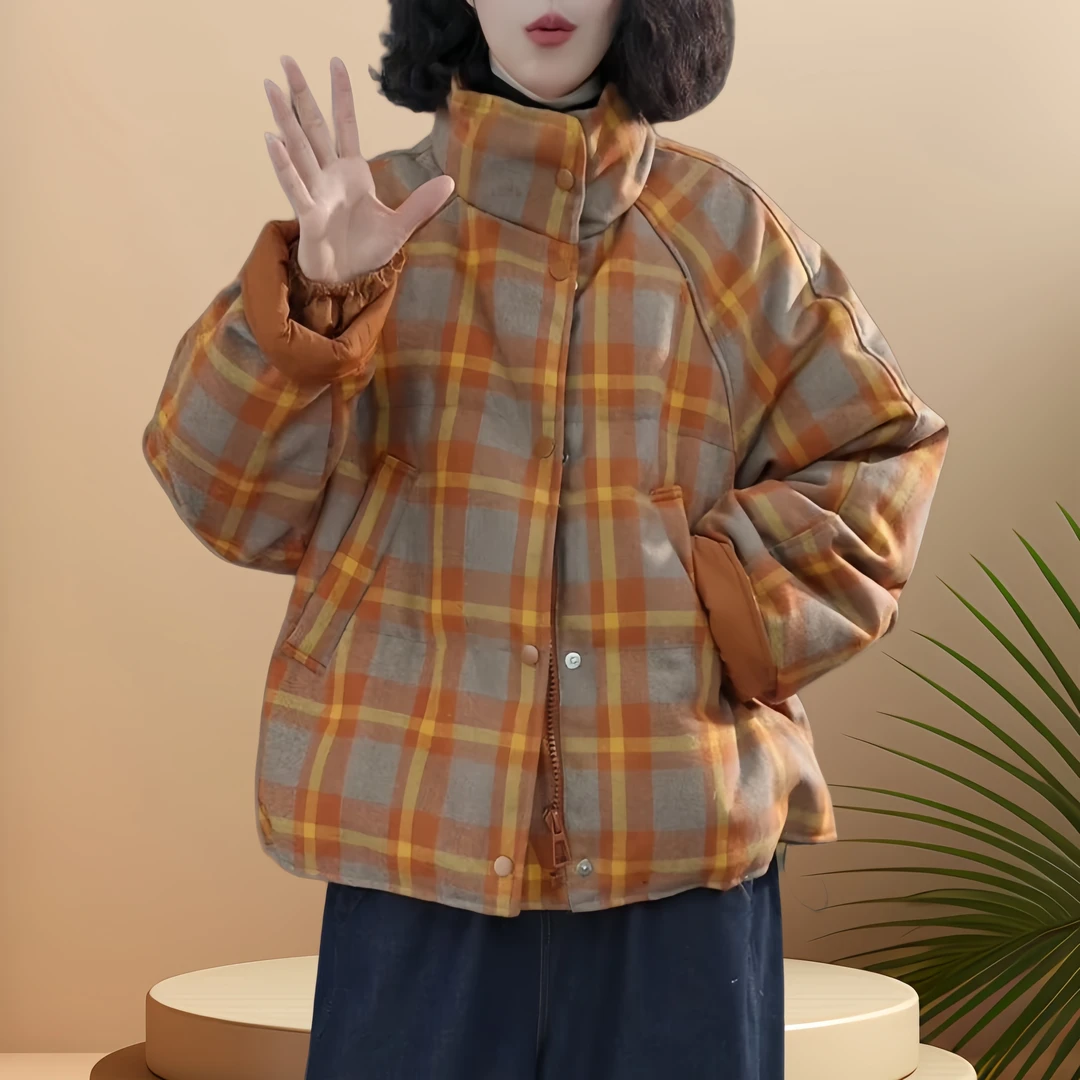 2024年冬季新款女宽松显瘦百搭短款棉服时尚休闲加厚保暖棉衣外套