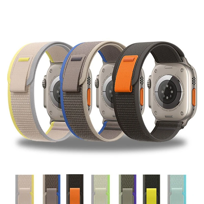 适用于苹果手表表带applewatch8ultra表带iWatch野径回环表带49mm