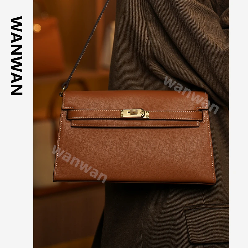 LEATHER BAG STUDIO 原创高定”腋下“真皮包-H1170