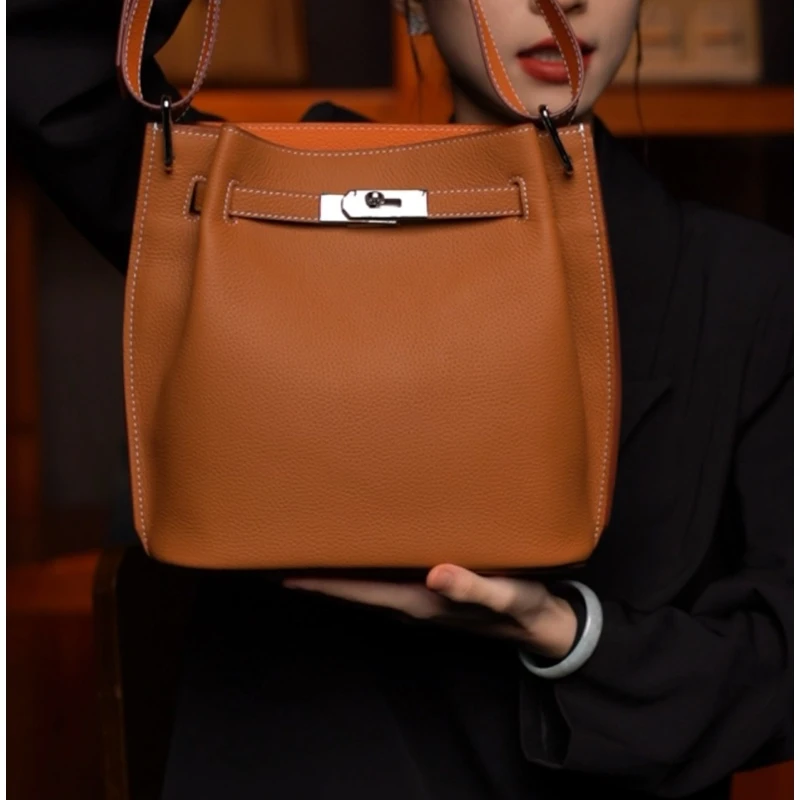 LEATHER BAG STUDIO 原创高定真皮包凯丽“-H1256