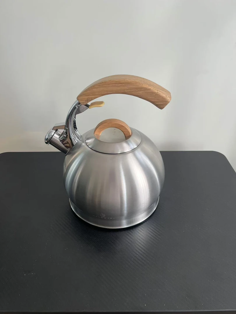 【粉丝专属】礼品高端烧水壶家用烧水壶精致高档木把手烧水壶