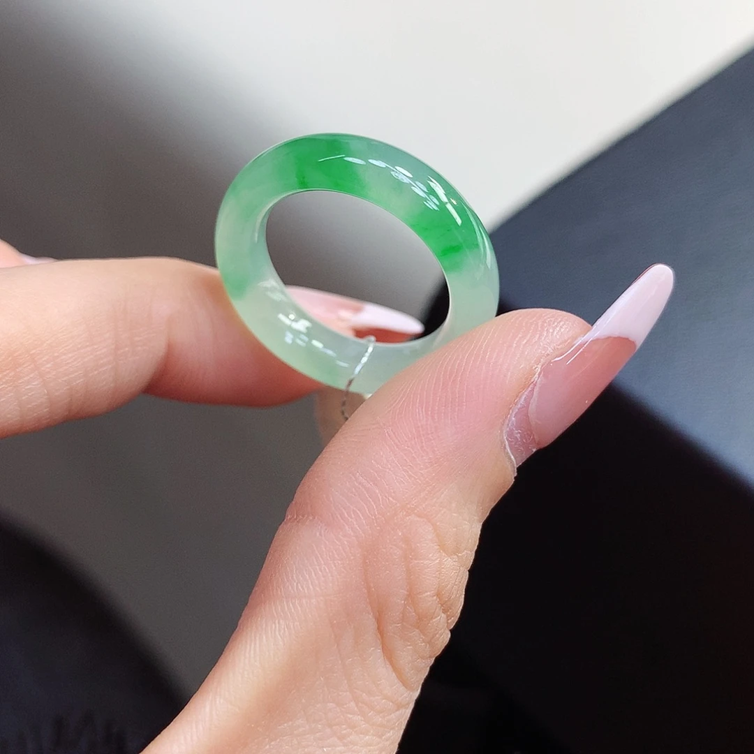 翡翠戒指未镶嵌17号