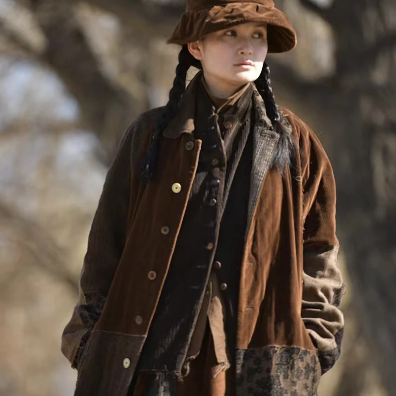 左岸迷香/2022秋冬/长外套 Z22FW8032