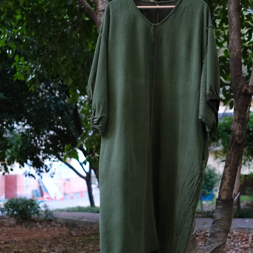 左岸迷香/2022春夏/真丝连衣裙Z22SS8029/Z22SS8026夏季国风