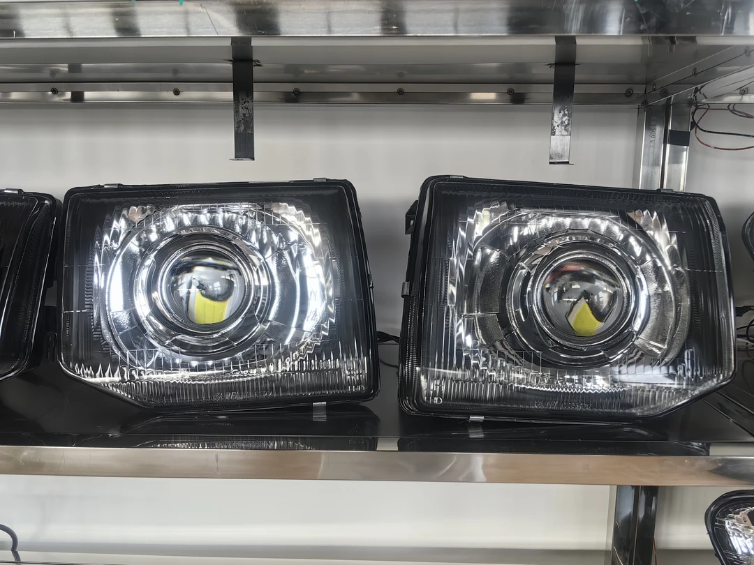 水晶玻璃 透镜大灯（一对）