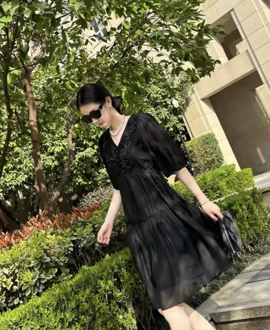 女士精品时尚连衣裙7177
