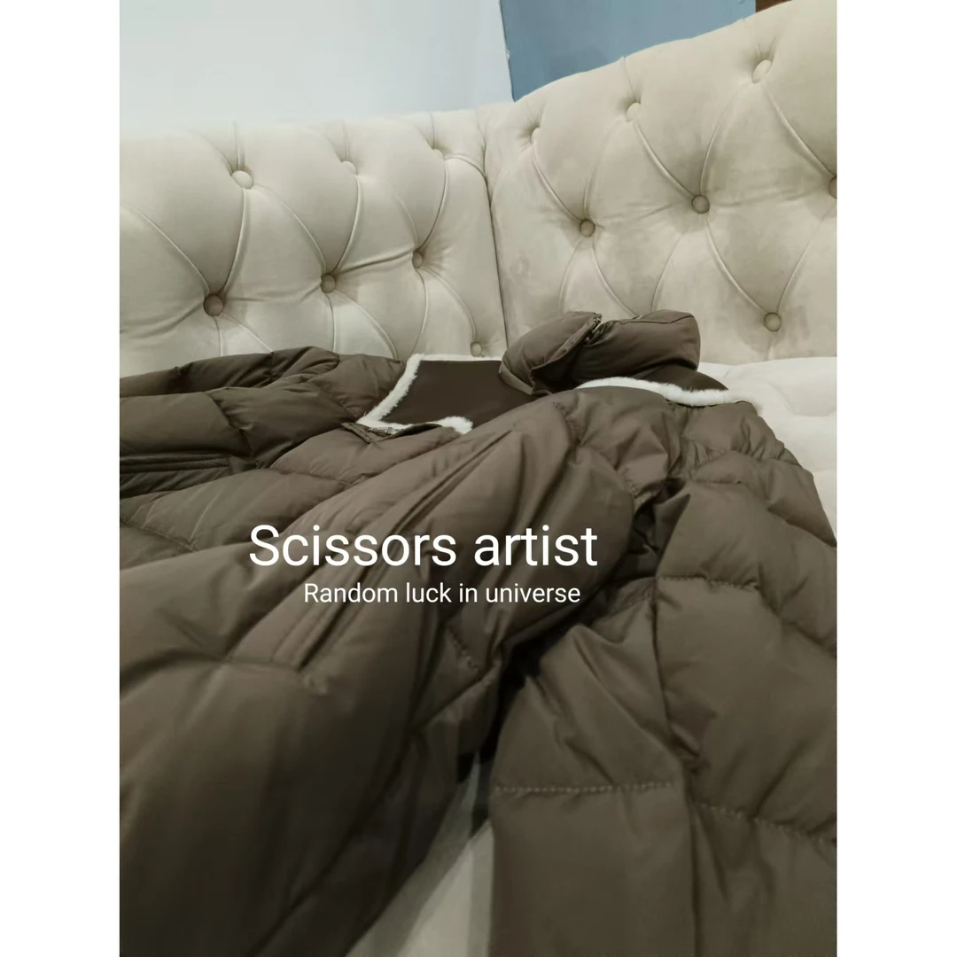 【Scissors artist】高端设计师走秀女装羽绒服1814