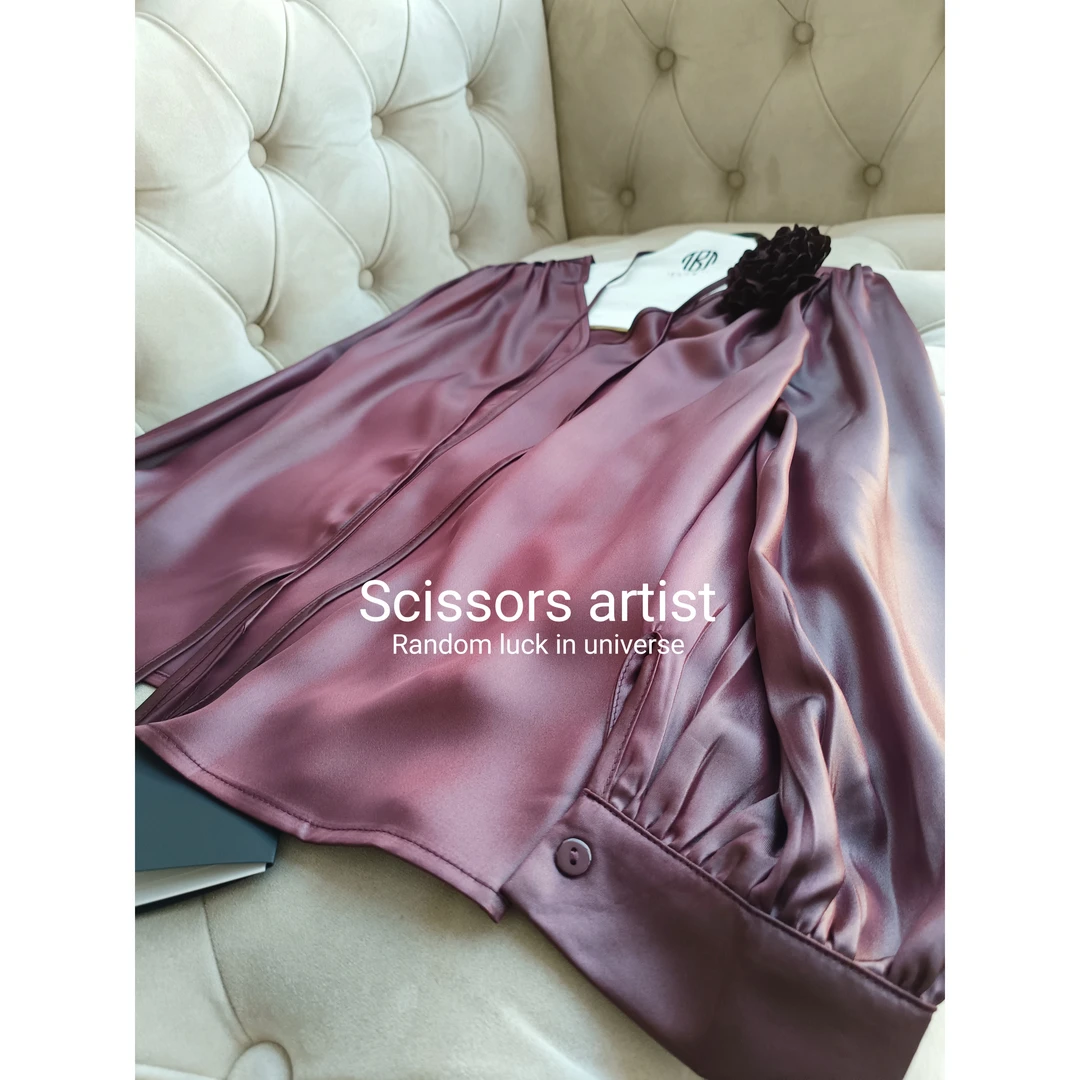 【Scissors artist】高端设计师走秀女装衬衫2406