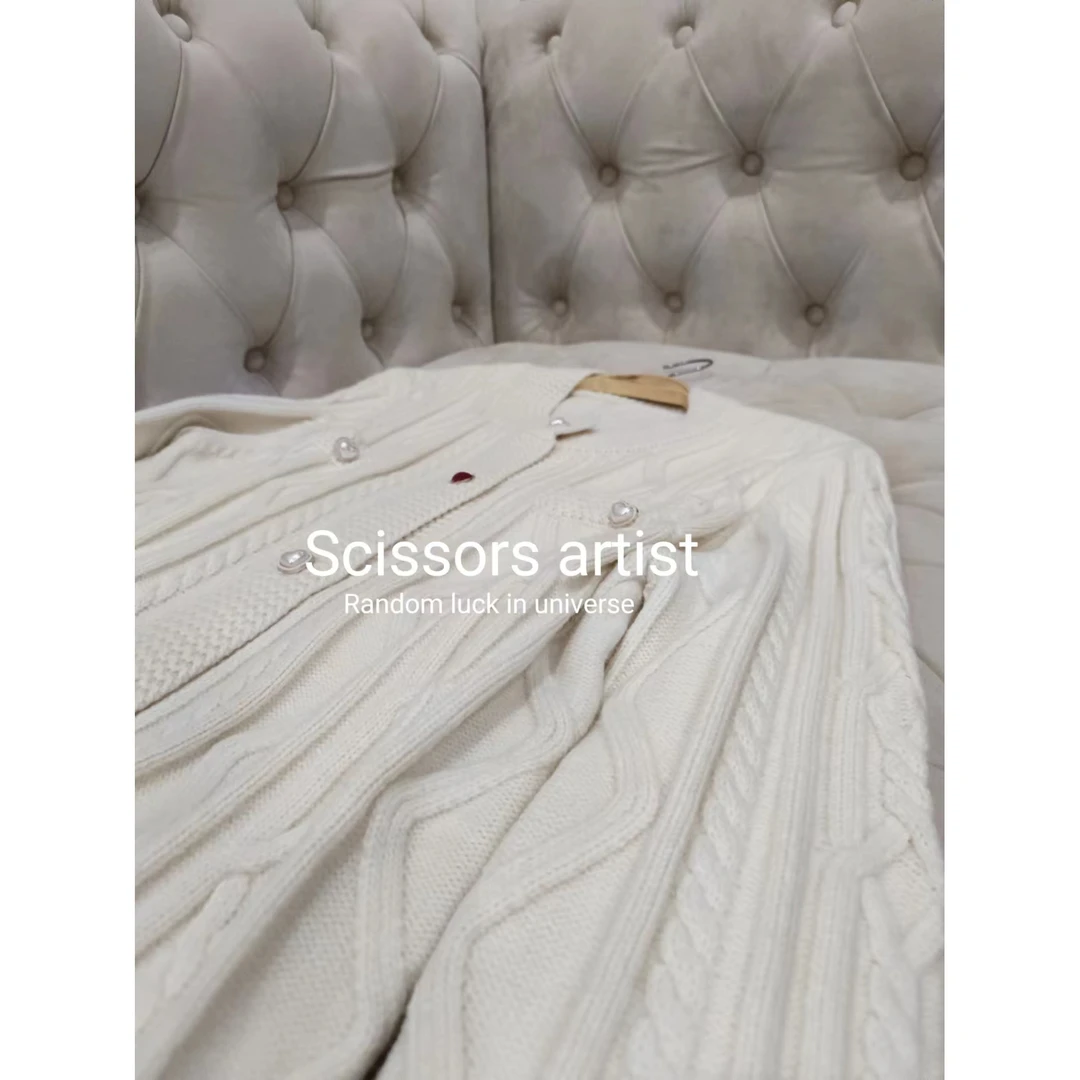 【Scissors artist】高端设计师走秀女装毛衣0720