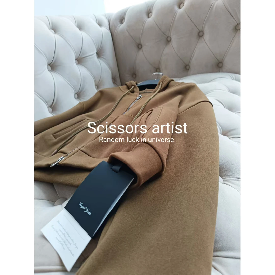 【Scissors artist】高端设计师走秀女装卫衣外套1192