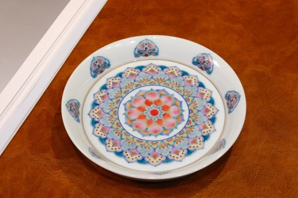 冉月观隐步步生莲壶承（直径15cm）