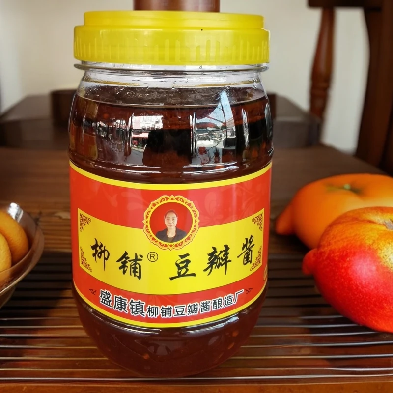 柳铺豆瓣酱  红油、微辣，调味烹饪佳品（酱爆肉，豆瓣鲫鱼等）