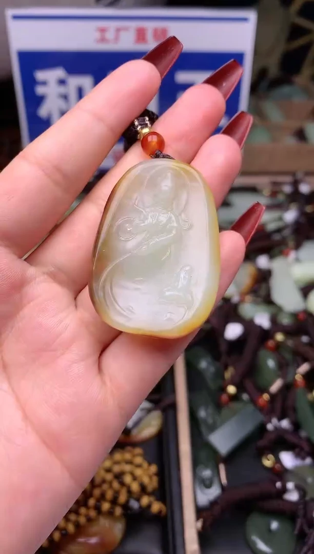 【闪购商品】和田玉颈饰未镶嵌1