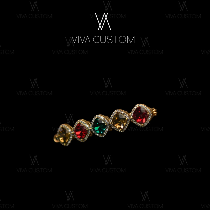 （精工系列）法式方形素款一字发夹