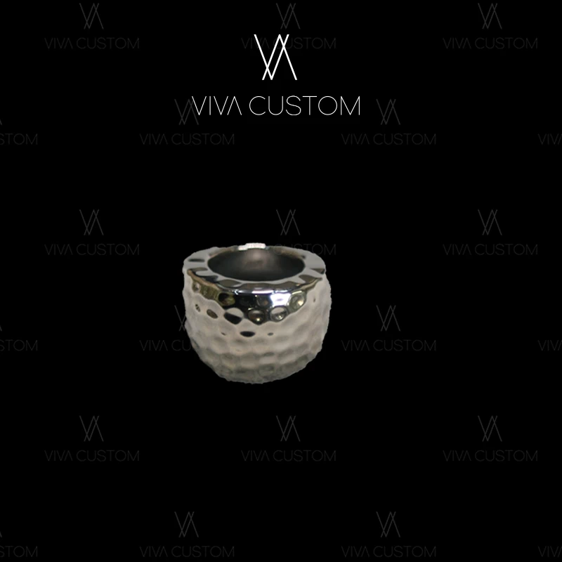 铜合金戒指 （精工系列）霸气高级小众满天星戒指