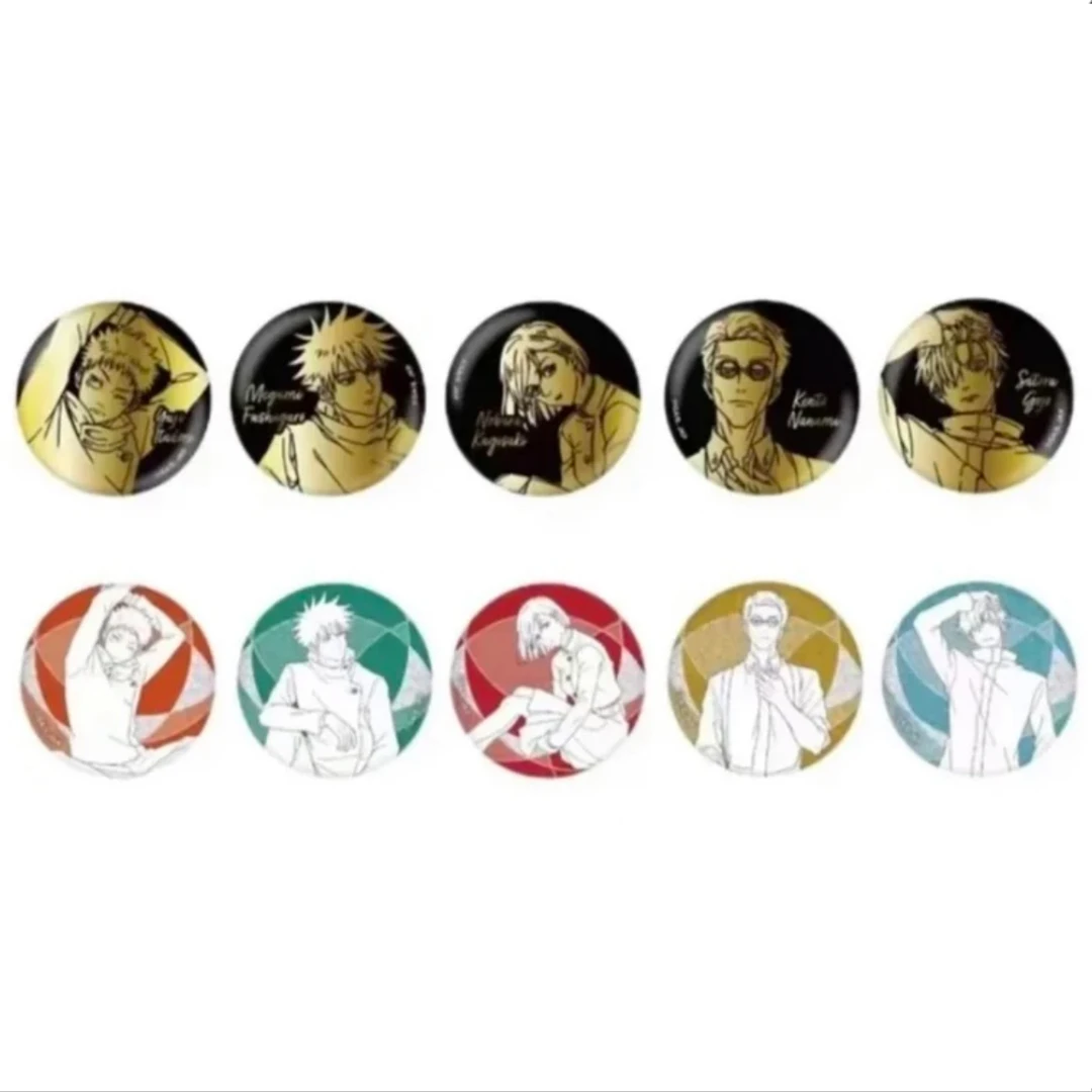 【咒术回战】黑金吧唧 日谷国现 动漫周边