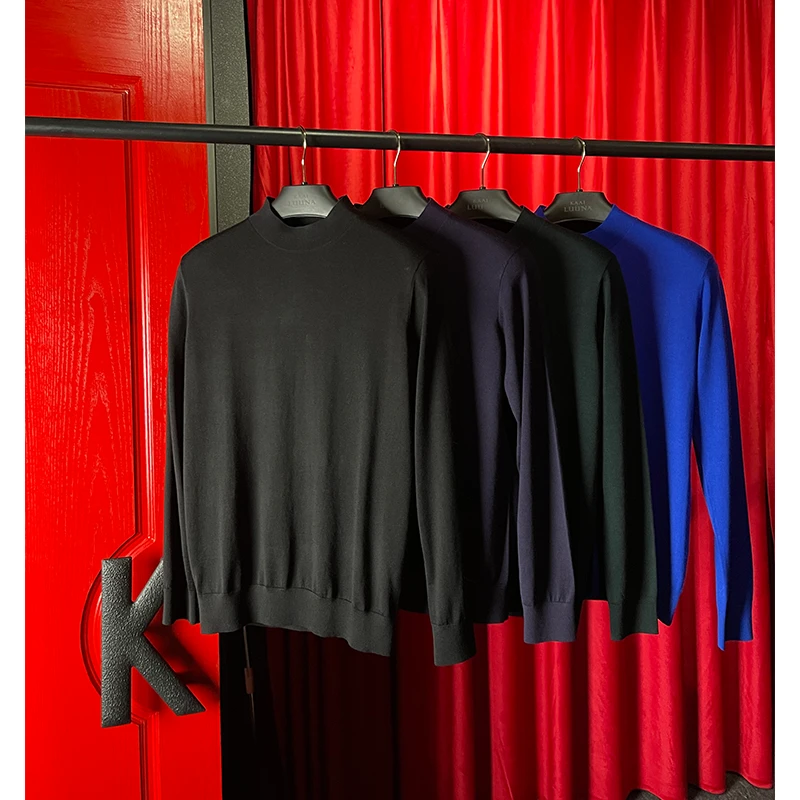 KAAILUUNA  109&  WangJiaer “100%美丽诺精纺羊毛”中领羊毛衫