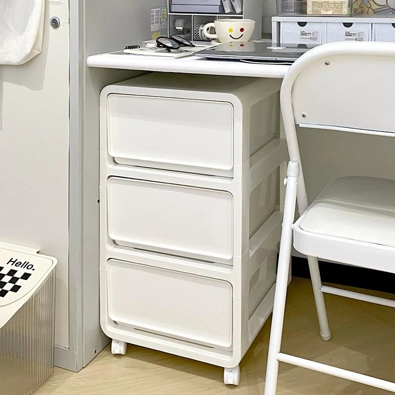 桌下置物架抽屉收纳车收纳柜学会宿舍书桌书本收纳杂物文具置物柜
