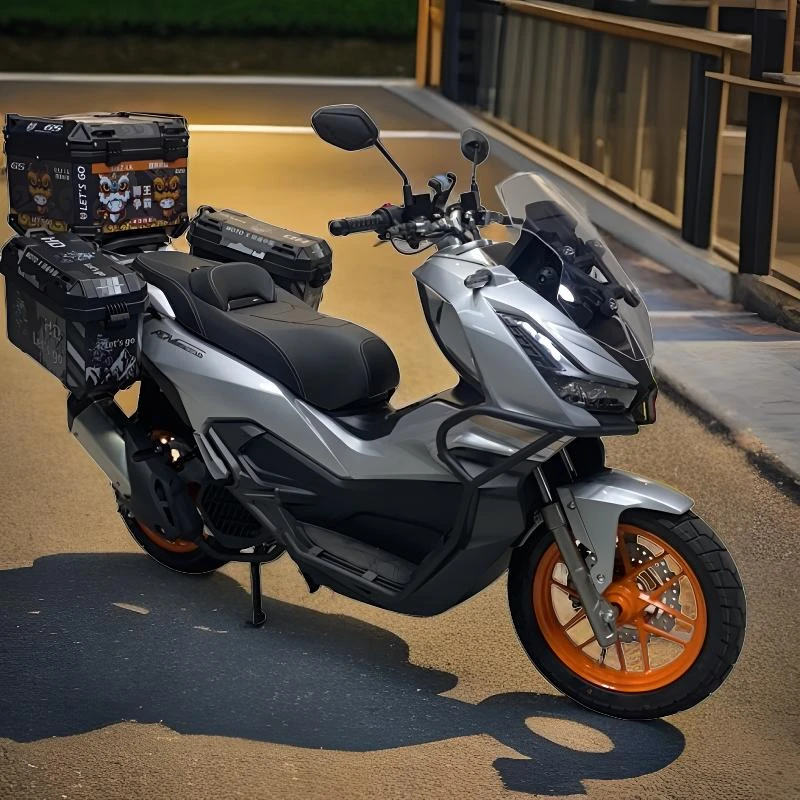 (购车诚意金）欧微水冷150ADV 45升大容量尾箱ABS材质电动超大减震
