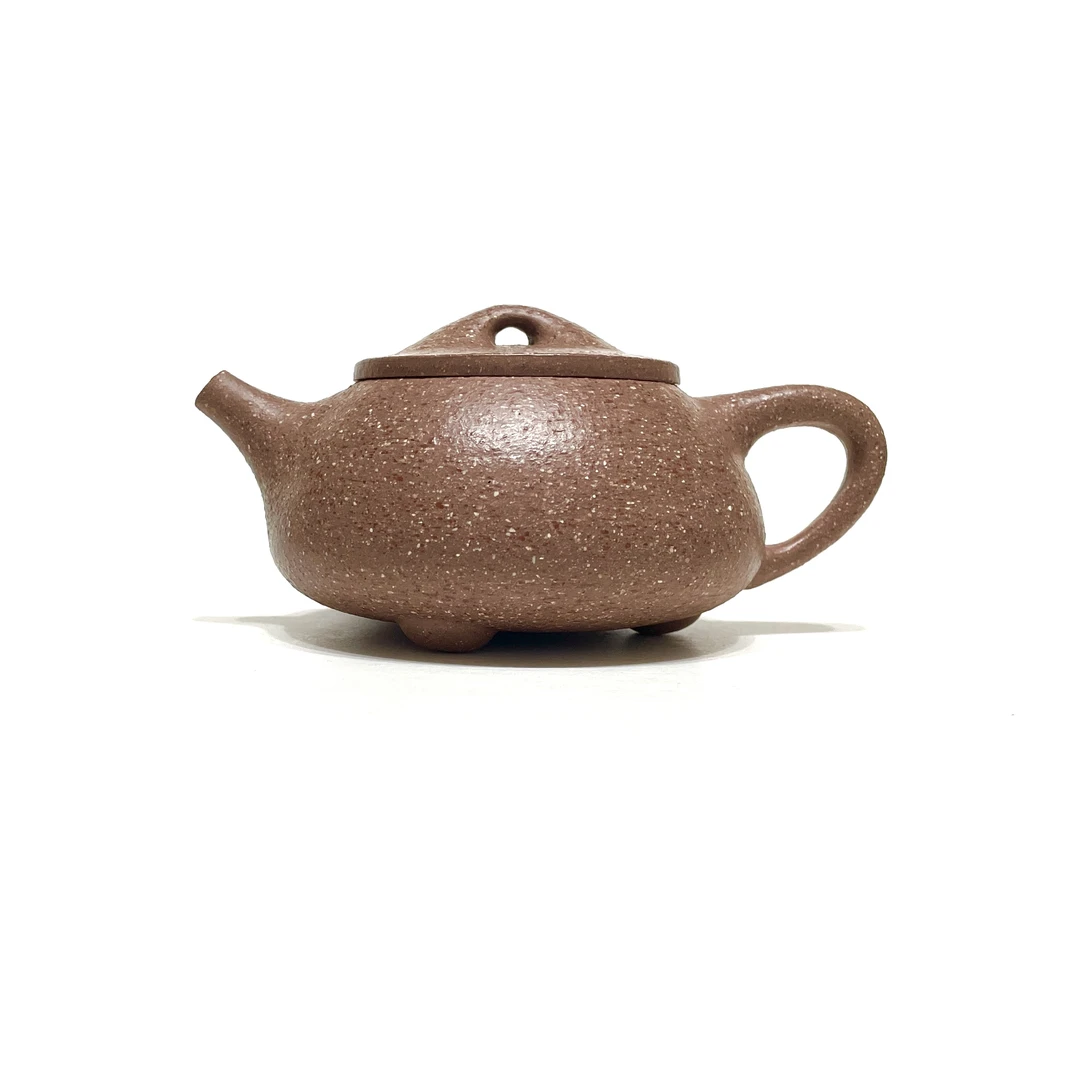 壶名：景舟石瓢；原矿五彩段泥-250cc-精工半手