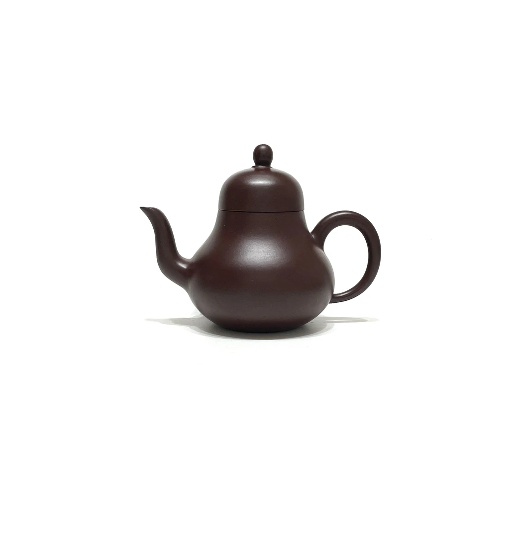 壶名：思婷；紫朱泥-190cc-精工半手