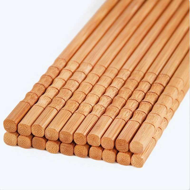 30双节节高升家用筷子竹筷子无漆无蜡环保家用24cm竹筷子