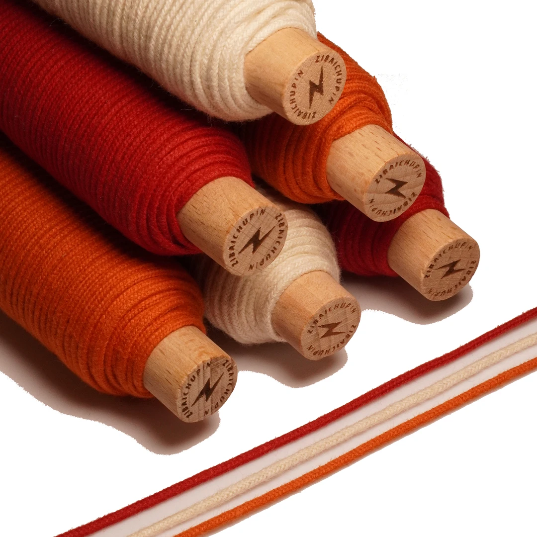 子柏出品 文玩抽芯纯棉线diy星月金刚柏香凤眼线