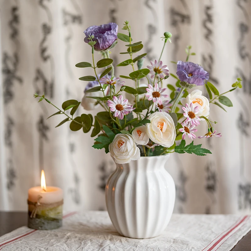 【芬芳】轻奢高档简约时尚仿真花假花客厅餐桌装饰精致家居摆件