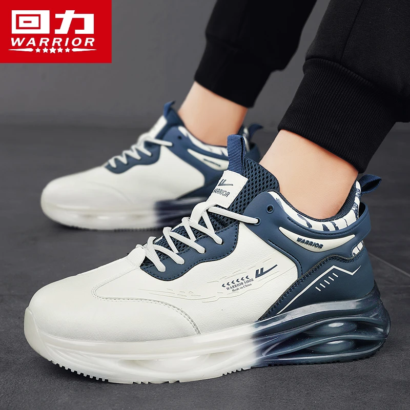 回力跑步运动鞋男士气垫增高秋季2024新款爆款防滑实战篮球鞋潮男