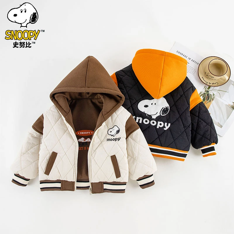 史努比2024新款儿童时尚休闲个性双面穿外套自SZZC126