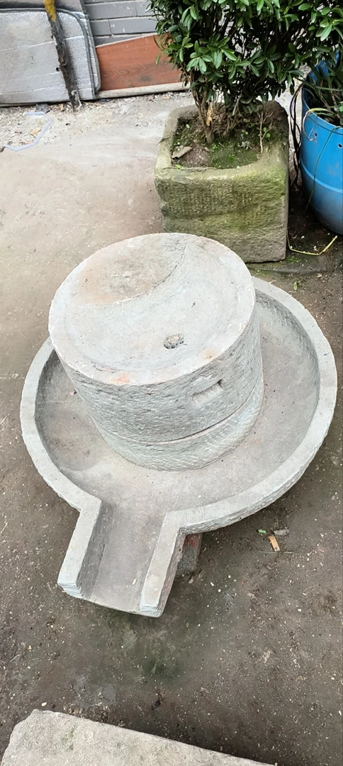 石缸石槽石臼流水摆件