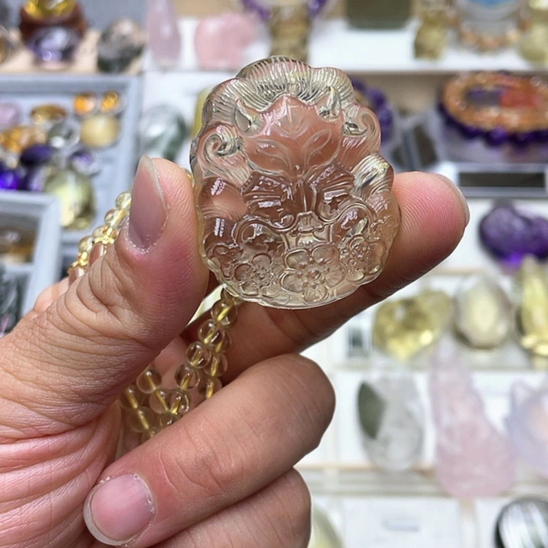 【闪购商品】水晶颈饰未镶嵌随****店