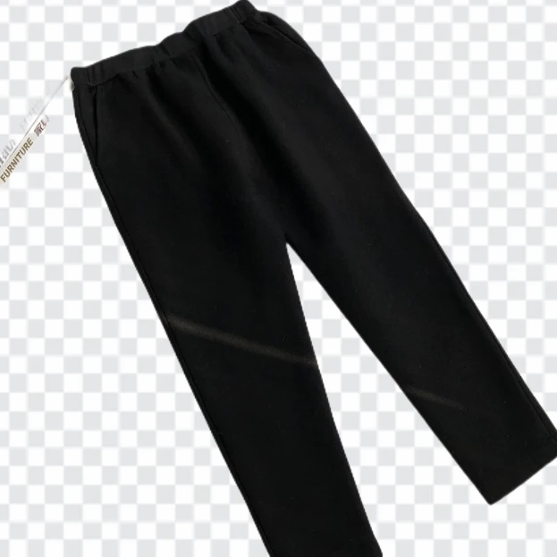 冬季三层加棉加绒加厚女士睡裤长裤家居裤