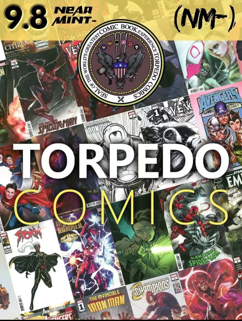 美漫切割版画 TORPEDO  COMICS 收藏艺术收藏（下单直播间代拆）