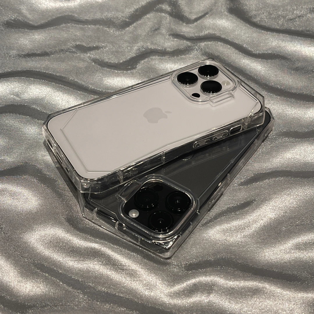 飞虎胜不规则透明适用iPhone15/14promax手机壳苹果13简约12/11套