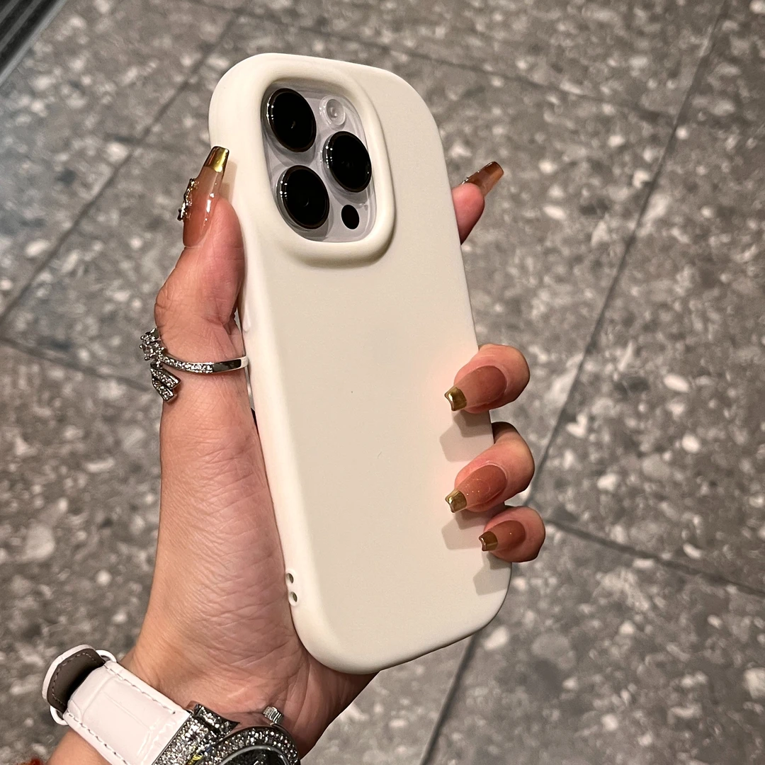 新款简约加厚磨砂iPhone15Promax手机壳苹果14防摔13全包12软壳11