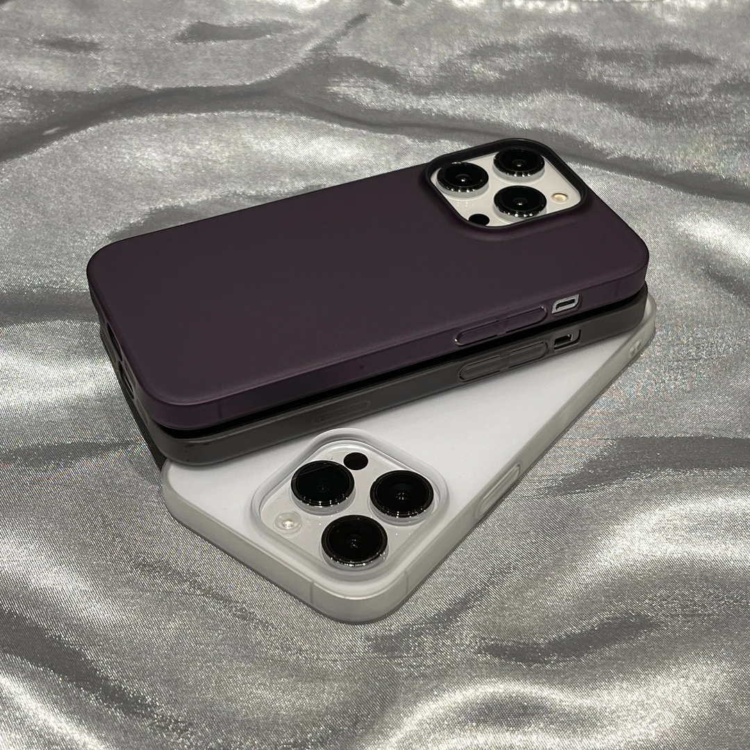 新款大孔磨砂防指纹苹果13手机壳iPhone14Promax简约12大孔11硬壳