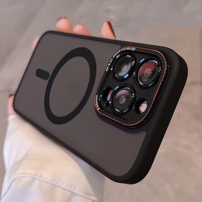 磨砂苹果14promax手机壳全包iphone14磁吸magsafe充电硅胶13防摔