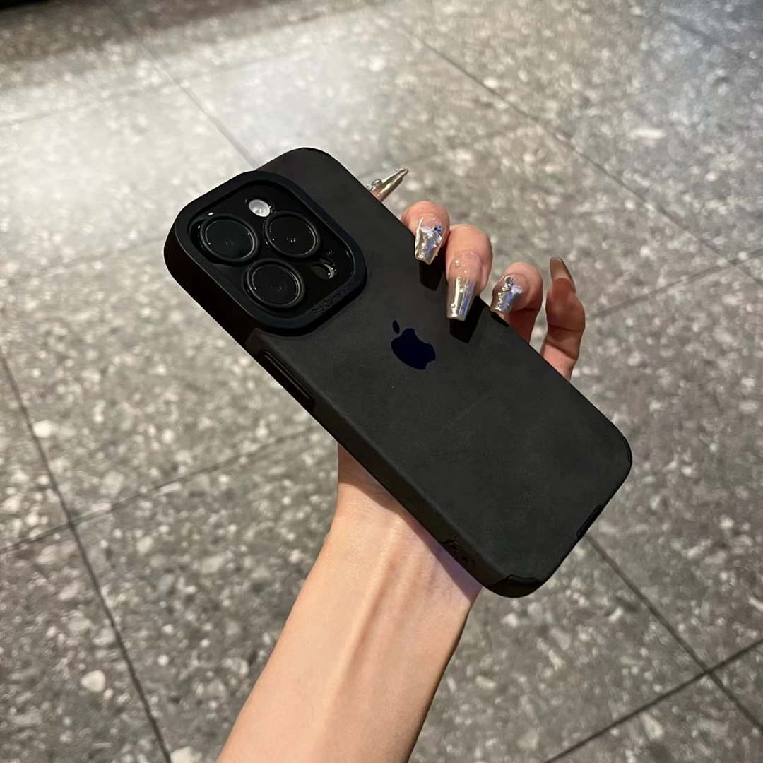 飞虎胜耐脏翻毛皮适用苹果15promax手机壳防摔iPhone14高级13/12