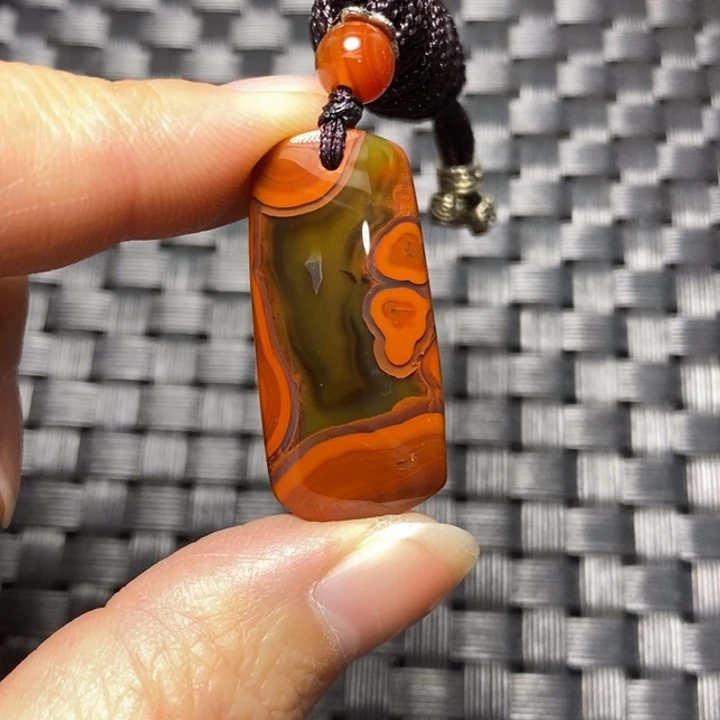 玛瑙/玉髓颈饰未镶嵌星*玥