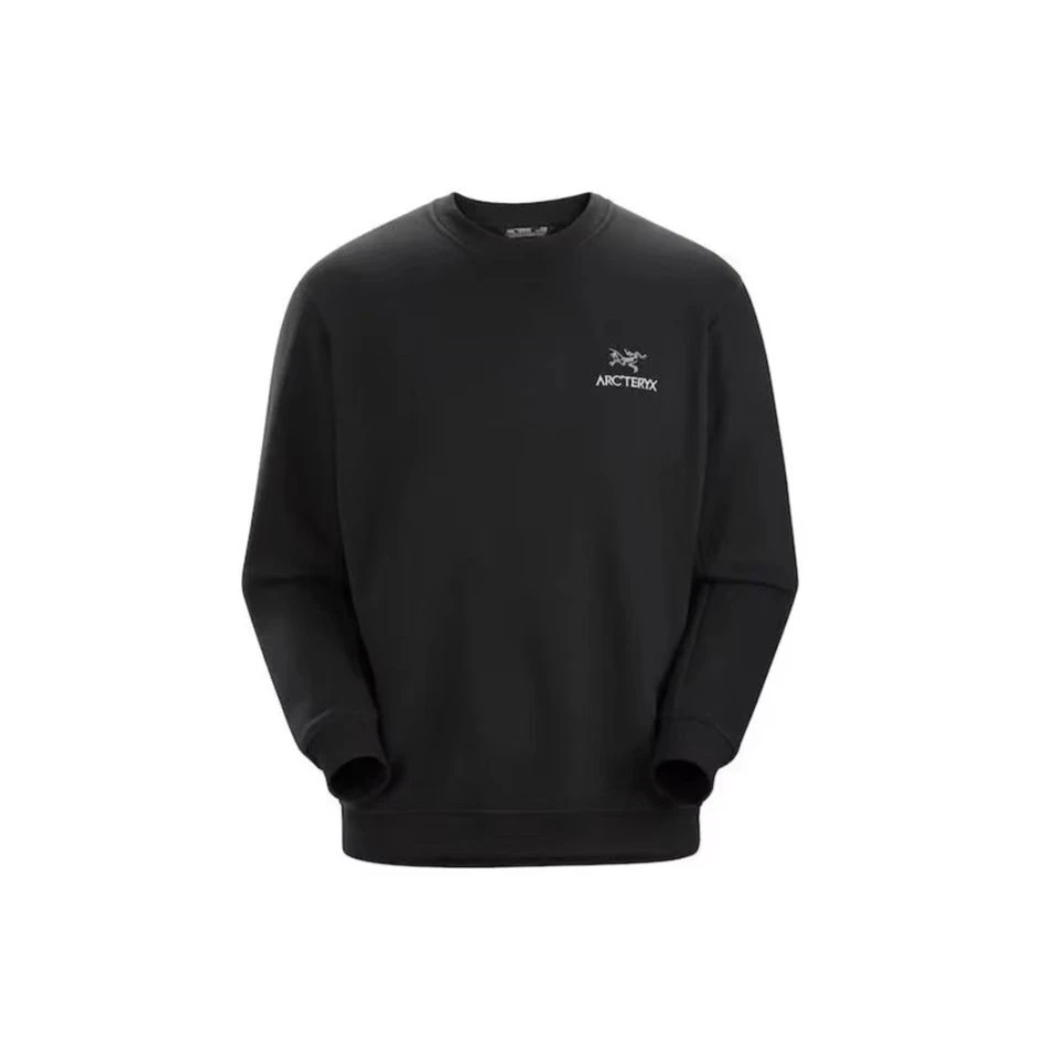 【ARCTERYX始祖鸟】EMBLEM FLEECE CREW户外卫衣加绒长袖
