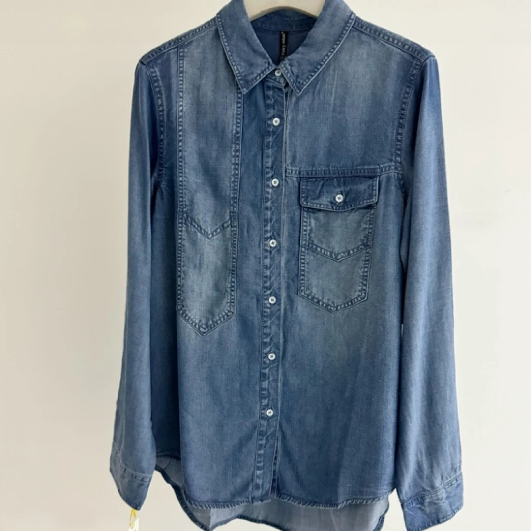 JYBD水洗简约百搭休闲时尚衬衣