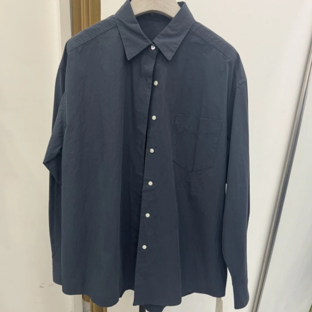 JYBD时尚休闲经典百搭简约纯色衬衫