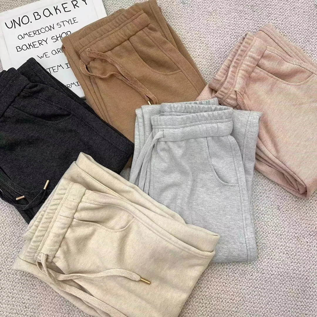 ［四季青穿搭］新款韩版百搭修身显瘦时尚松紧腰抽绳休闲裤310123