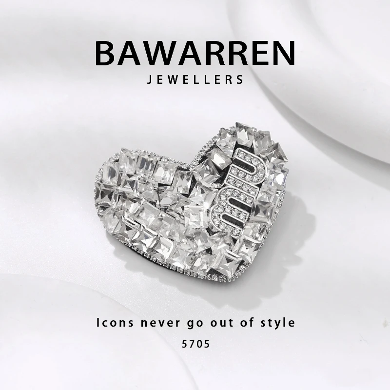 Bawarren5705-刘海侧边夹发夹饰品发卡发饰韩版顶夹刘海夹