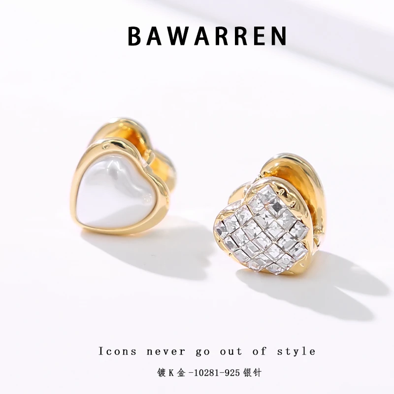 Bawarren 美❤ 10281-【一见倾心】精致耳环精致简约百搭