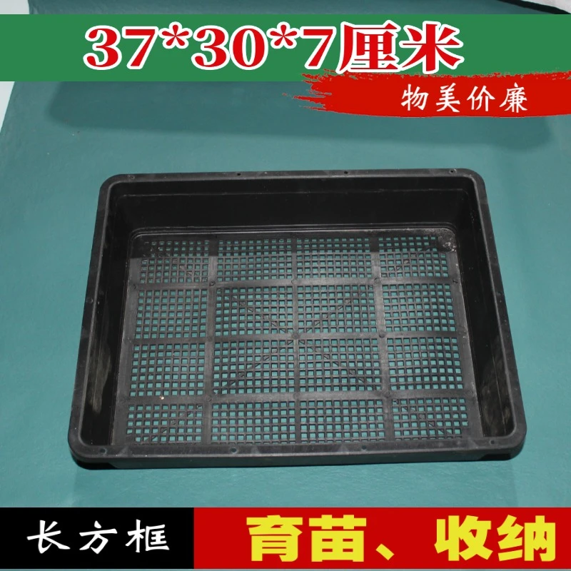 多肉育苗框 整理框 收纳框可以放白方多肉盆塑料方盆摆放手工