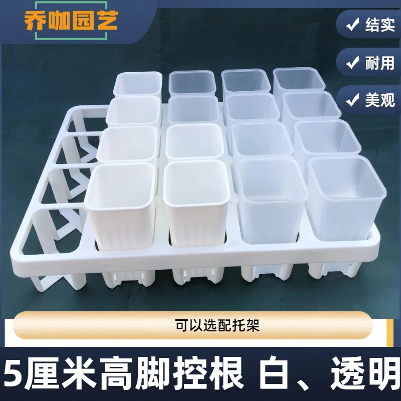 多色大小号胖方盆 家庭园艺塑料花盆 方形花盆 磨砂 多肉花盆