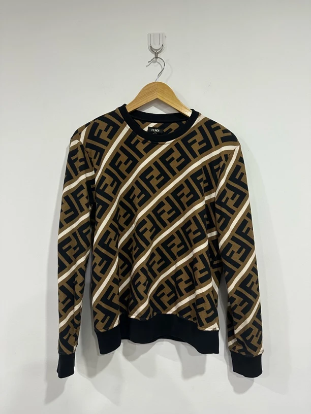 99新 FENDI/芬迪 Fendi 芬迪 满印卫衣 S 99新